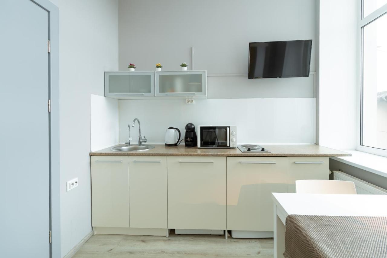Stories Hub Aparthotel Lviv Bagian luar foto