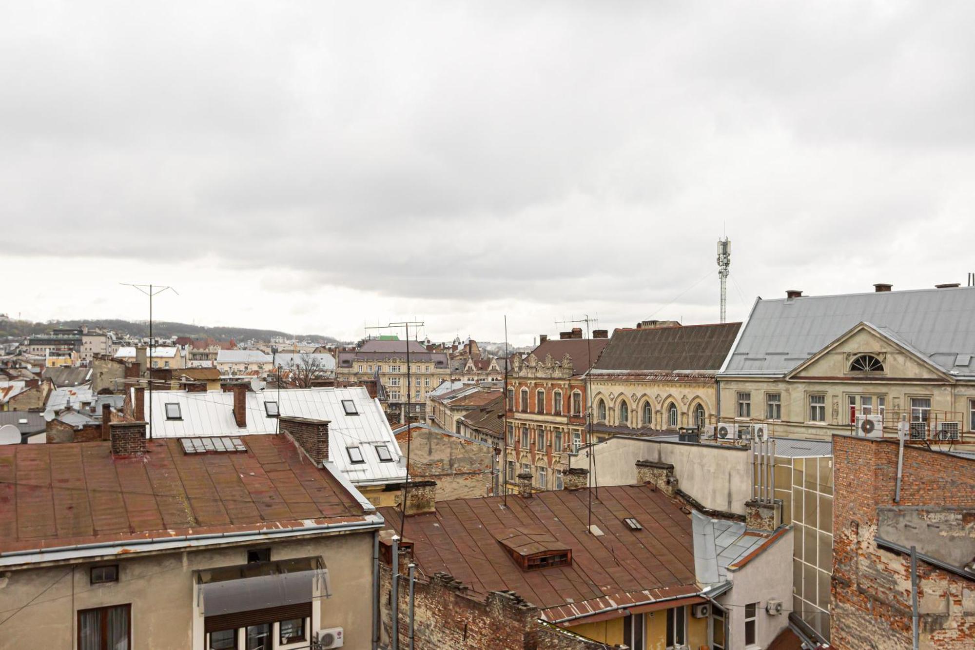 Stories Hub Aparthotel Lviv Ruang foto